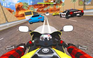 Moto Traffic Rider 3D Highway capture d'écran 1