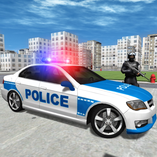 Police Car Driver City