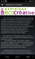 Pépinière éco-créative स्क्रीनशॉट 1
