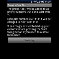 Country Code Fixer Affiche
