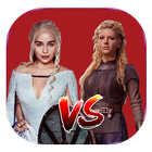 Lagertha vs Daenerys Targaryen wallpapers आइकन