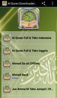 Al Quran Downloader Gratis Affiche