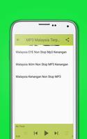 Lagu Malaysia Non stop MP3 capture d'écran 3