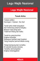 Lagu Wajib Nasional Indonesia تصوير الشاشة 1