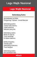 Lagu Wajib Nasional Indonesia تصوير الشاشة 2