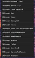 برنامه‌نما song shape of you mp3 عکس از صفحه