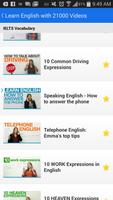 Learn English by 21000 Videos ภาพหน้าจอ 3