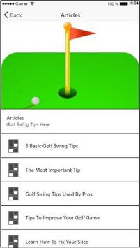 Golf Swing Tips For Beginners Experts For Android Apk