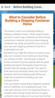 Shipping Container House Plans تصوير الشاشة 2