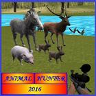 동물 사냥꾼 2016 3D 아이콘