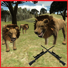 Lion Chasse Massacre 3D icône