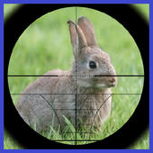 La caza del conejo 3D icono