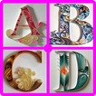 Quilling Paper Alphabets