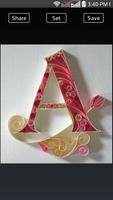 Quilling Paper Alphabets screenshot 2