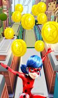Adventures Ladybug Ru Hero Subway captura de pantalla 3