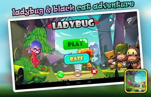 Ladybug & Black Cat Adventure captura de pantalla 1