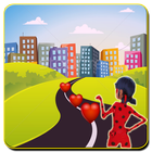 ladybug adventure chibi: games icône