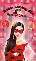 1 Schermata Ladybug girl Indian Dressup &Makeup 🐞