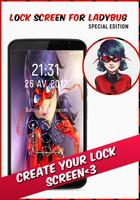 Lock Screen Ladybug wallpapers 截图 1