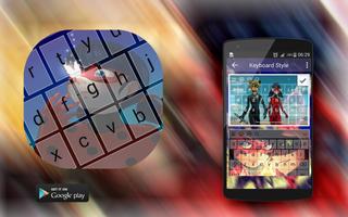 Ladybug Keyboard Of Anime imagem de tela 1