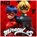 Art cat noir HD ladybug amoled wallpaper 4K FHD APK