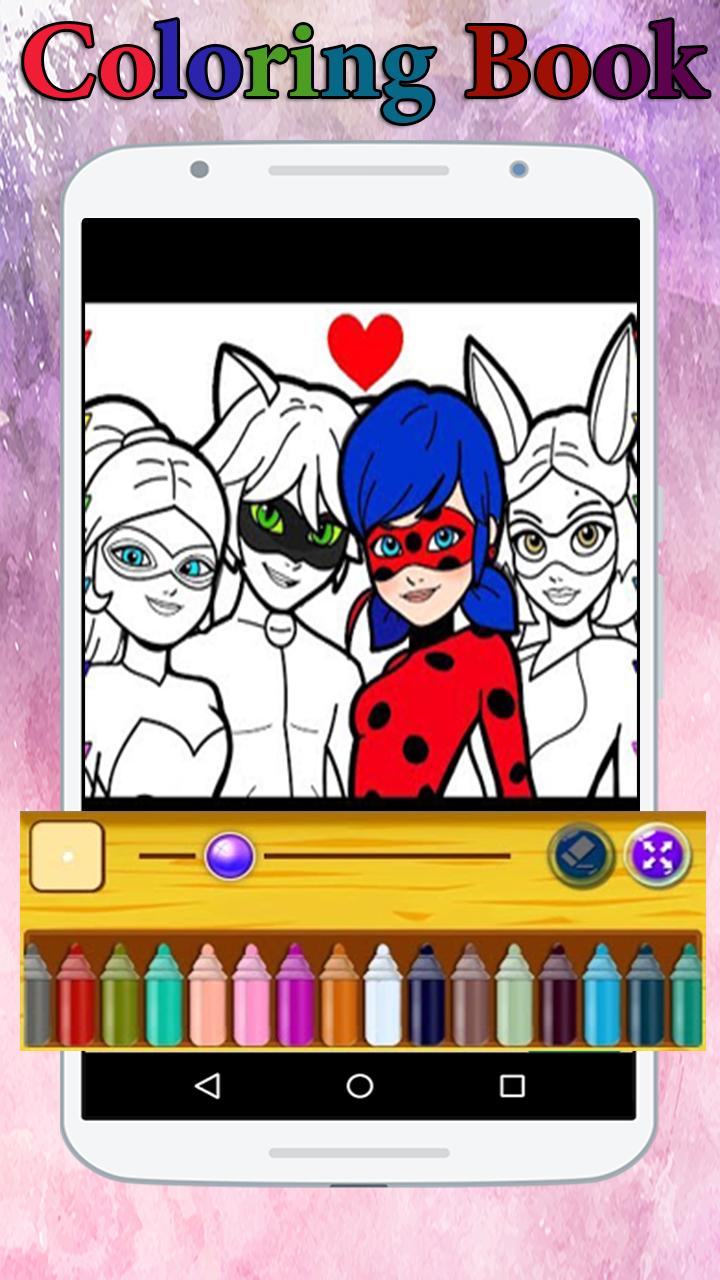 Livre De Coloriage Ladybug Et Catnoir Miraculous For Android Apk Download