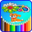 coloring book 2018 آئیکن