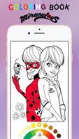 Coloriage Ladybug Chat Noir Dessins Plakat