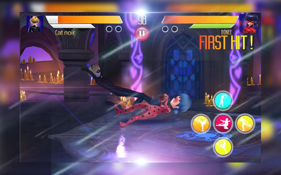 Ladybug Adventure Fight Vs Cat Noir For Android Apk Download - moth meets roblox