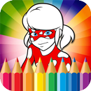 Ladybug and Cat Noir Coloring Game APK