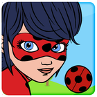 Angry Ladybug Cat noir أيقونة