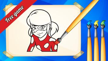 Milagrosa ladybug colorear تصوير الشاشة 1