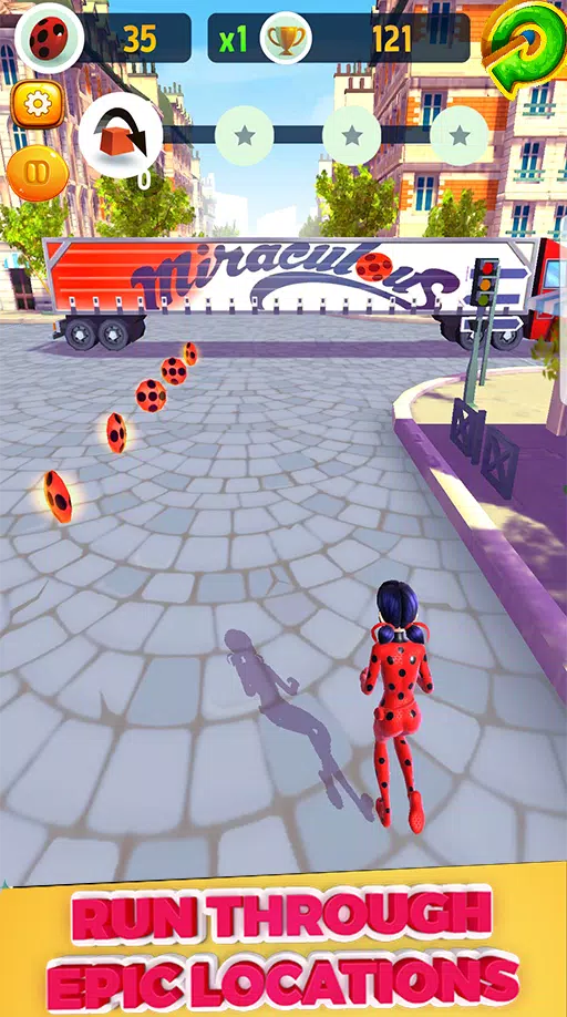 Miraculous Adventure LadyBug : CAT Noir Rush 3D Apk Download for