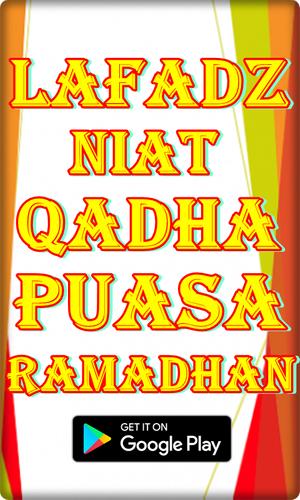 Lafadz Niat Qadha Puasa Ramadhan For Android Apk Download
