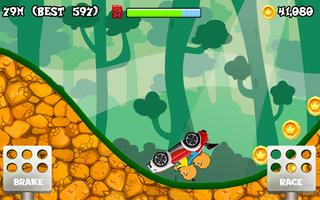 Upin Hill Race Games capture d'écran 2