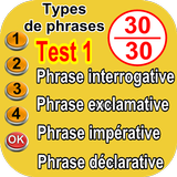 Apprendre les types de phrases أيقونة