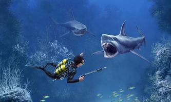 Shark VR sharks games for VR poster
