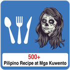 Filipino Food Recipes+Ghost Stories أيقونة