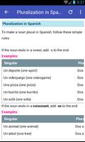 Spanish Learning capture d'écran 3