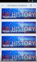 US History Timelines capture d'écran 1