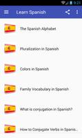 Apprendre l'espagnol capture d'écran 1