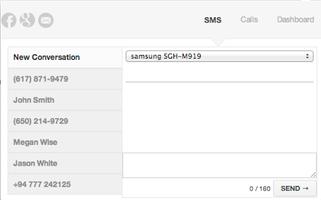 Deskphone - SMS on Desktop screenshot 1