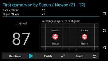 Badminton Umpire Pro screenshot 2