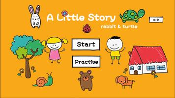 A Little Story - Rabbit&Turtle plakat