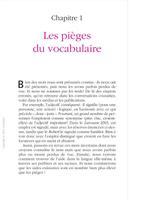 Le vocabulaire et ses pièges captura de pantalla 2