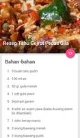 Resep Tahu Gejrot Screenshot 2