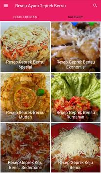 Resep Ayam Geprek Bensu For Android Apk Download