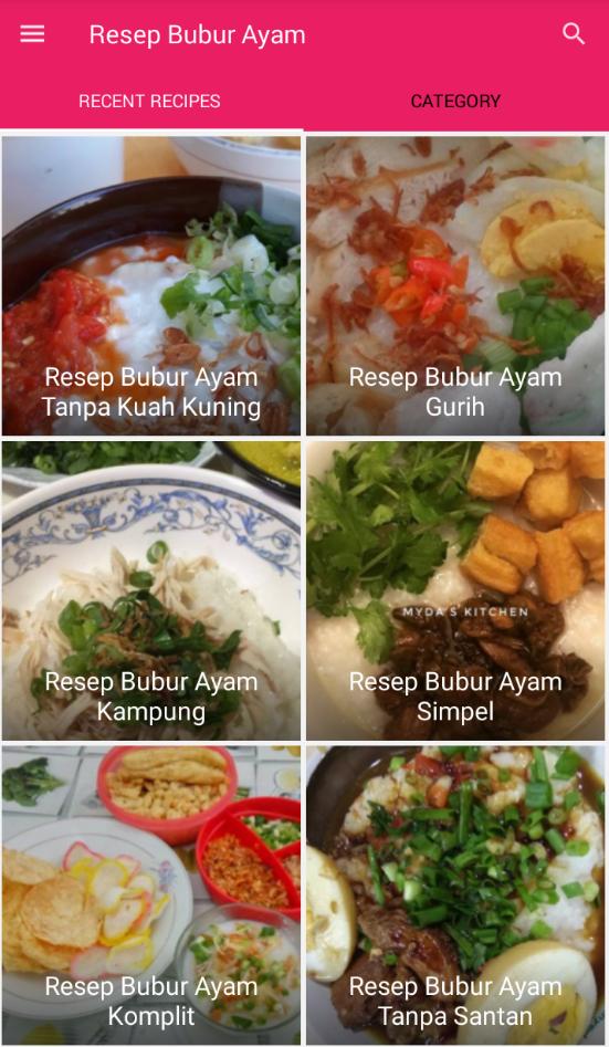 Resep Bubur Ayam Pilihan Para Android Apk Baixar
