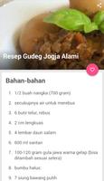 Resep Gudeg Jogja Asli اسکرین شاٹ 2