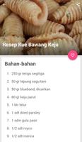 Aneka Resep Kue Bawang ảnh chụp màn hình 2